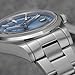 ADDIESDIVE 39 MM Automatic Watches for Men NH35 Movement Stainless Steel 100 M Waterproof BGW9 Luminous Light Blue Dial