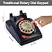 TelPal Antique Phones Corded Landline Telephone Vintage Classic Rotary Dial Home Phone of 1930s Old Fashion Business Phones Home Office Decor Landlines