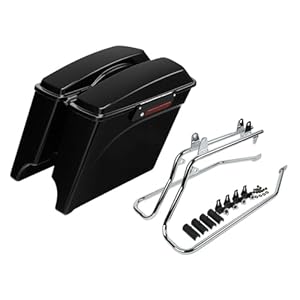 Gdscxgw 5&Quot; Stretched Saddlebag Hard Bag Conversion Bracket Fits Flst, Free Return And Exchange 6 41one8dqfpl. sl500 . ss300