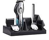 YUSIWOAL Hair Clippers for Men, Professional Hair Cutting Kit, Electric Hair Clippers, Hair Trimmer Barber Kit with USB Rechargeable 6 in 1 Electric Shaver Beard Trimmer Men Grooming Kit for Barber