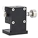 Manual Z Trimming Platform, Gear - Driven Adjustable Lifting Stage, 40x40mm Aluminum Alloy with Dovetail Guide for Microscopes and Optical Instruments