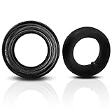 Wobekuy 10X2,5 Vordere/Hintere Roller Reifen Rad Solide mit Schlauch Ersatz für 10 Zoll Elektro Roller Skateboard DIY Ersatz Ersatzreifen