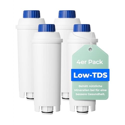 Waterdrop Low-TDS Kaffeefilter, Ersatz für De'Longhi® Wasserfilter DLSC002, Kompatibel mit De'Longhi® Magnifica® S, Eletta® Explorer, Dinamica®