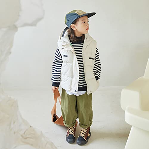 Baby Infant Hooded Bear Ears Vest Toddler Girls Boys Winter Warm Puffer Sleeveless Jacket for Winter3