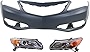 Garage-Pro Headlight Compatible with 2013-2015 Acura ILX KIT Driver and Passenger Side