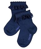 Óptimo ajuste falke FALKE Romantic Lace Algodón Monocromo Fino 1 Par Calcetines, Azul (Marine 6120), 62-68 Unisex bebé