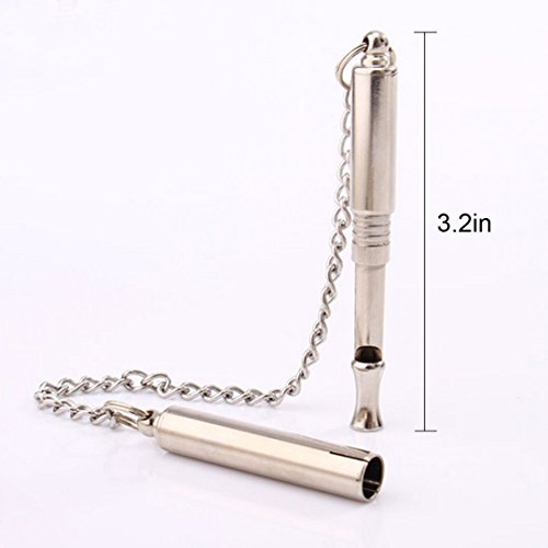 Goclothod QD-00035-01P Dog Training Whistle Professional Doggie Ultrasonic Whistle Stainless Steel Calling Whistle To Stop Barking thumb #1