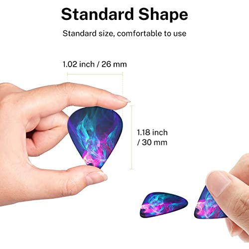 Blue and Pink Fire Lot de 6 médiators pour guitare acoustique, guitare électrique, basse, ukulélé – fins, moyens et… - Les Beatles, Paul McCartney, John Lennon, RIngo Starr, George Harrison Blue and Pink Fire Lot de 6 médiators pour guitare acoustique, guitare électrique, basse, ukulélé – fins, moyens et… – Image 8