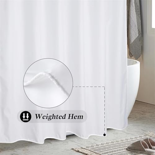 Rideau douche imperméable pour éviter les inondations de salle de bain - 7