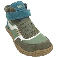 KOEL Wollgefütterte Barfußschuhe aus Leder mit TEX >Farbwahl< Trekking Sohle Modell RAMI (360 Olive, Siehe Auswahl, EU Schuhgrößensystem, Jugendliche, Numerisch, M, 35)