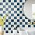 STICKGOO 10 Sheets Peel and Stick Backsplash - 9" x 9" 3D Adhesive Peel and Stick Tile Backsplash for Kitchen&Bathroom