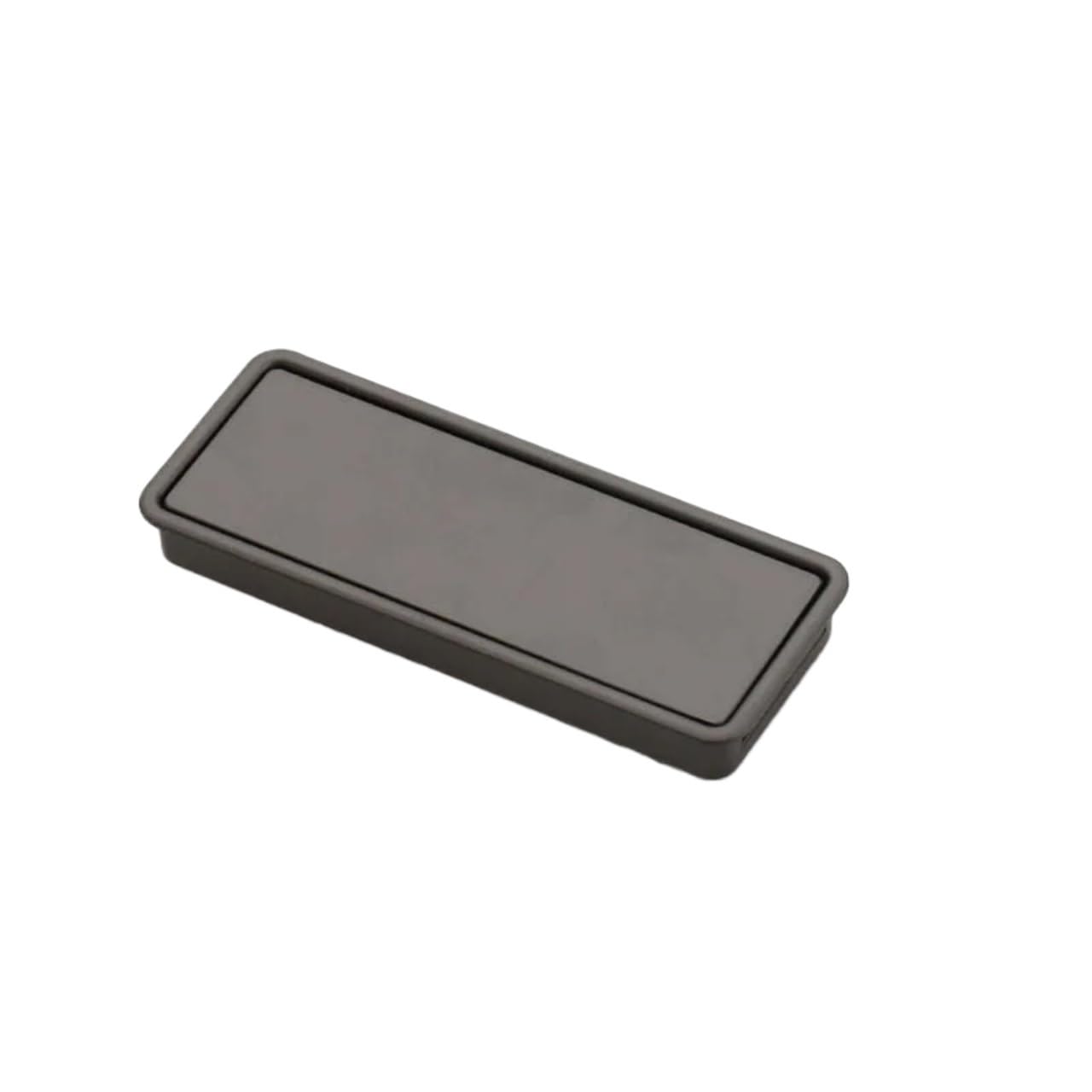 Weyimvto Gray 160Mm Drawer Handle, Sliding Door Hidden Handles Zinc Alloy Invisible Recessed Cabinet Knobs Furniture Handle Hardware(Gray 160Mm)