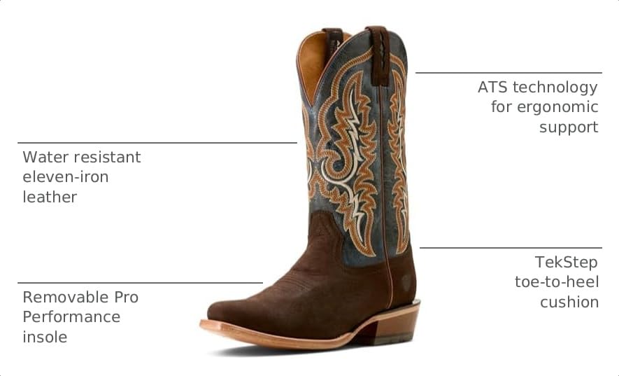 Image of ARIAT mens Futurity Relentless Bama Fury Cowboy Boot