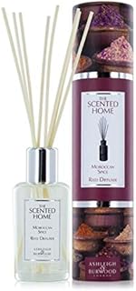 Ashleigh and Burwood | The Scented Home Moroccan Spice Reed Diffuser 150ml | Long-Lasting Up to 3 Months | UK Made Warm Exotic Fragrance | Great Gift for Housewarming, Thank You and More
