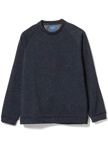 [ビームス] トレーナー スウェット ニットフリース クルーネック メンズ ネイビー M