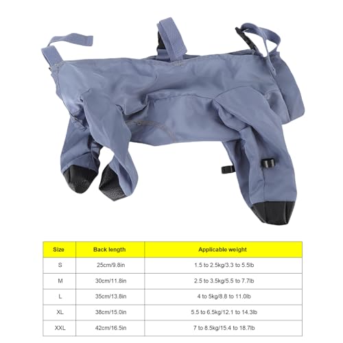 Botas de Suspensão de Cães, Sapatos de Cachorro Anti -impermeabilizados Com Suspensão, Protetor de P