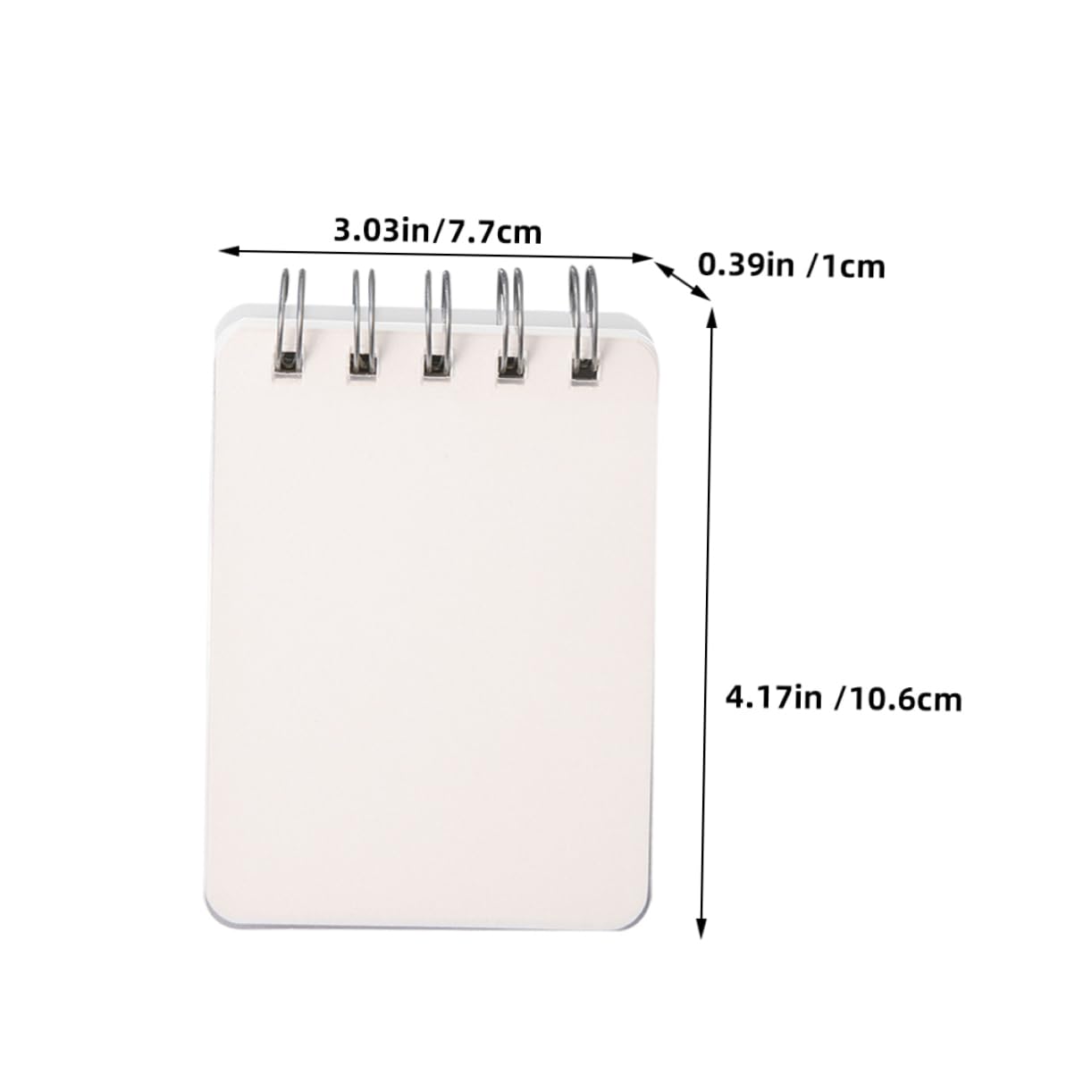 jojofuny 4 Ensembles Mini Ordinateur Portable Portable Petits Cahiers En Vrac Mini Cahiers Joli Cahier Pavé De Note Petits Cahiers À Spirale Papier Blanche 4 Pièces * 4
