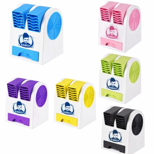Image of Portable Mini Air Cooler, Multi-colored | USB Rechargeable, 3-Speed Cooling Fan, Water Cooling, Air Purifier