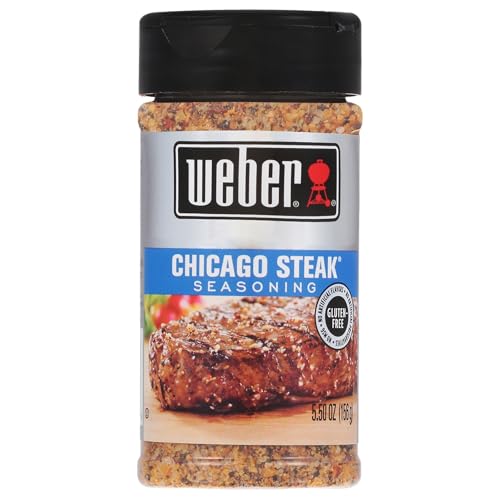 Weber Chicago Steak Seasoning, 5.5 Ounce Shaker