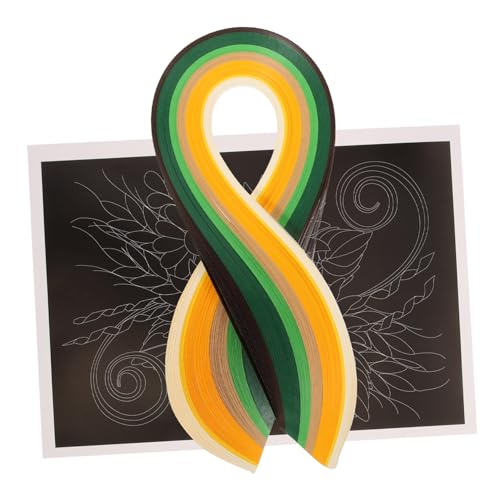 HAPINARY Handcraft Quilling Paper 100 Colors Quilling Paper Strips Set Craft Kit for Adults Boys and Girls