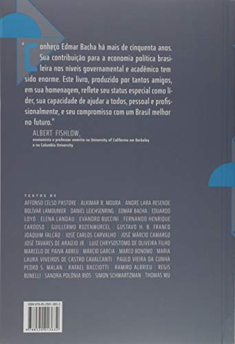 De Belíndia ao Real: Ensaios em Homenagem a Edmar Bacha