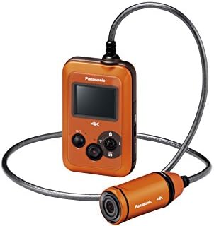 Amazon | パナソニック ウェアラブルカメラ オレンジ HX-A500-D 