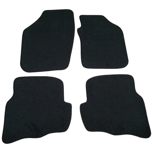 Alfombrillas de coche Sakura en color negro para renovar el suelo de tu vehículo con elegancia