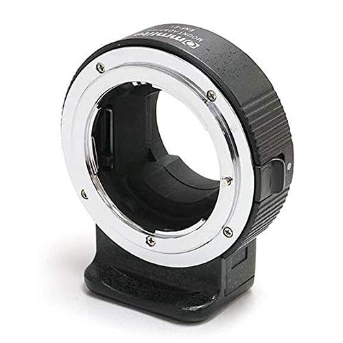 Commlite レンズマウントアダプター CM-ENF-E1 (ニコンFマウントレンズ → ソニーEマウント変換) 電子接点付き