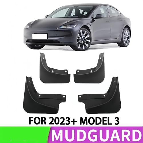 Guardabarros de coche para Tesla 3 2024: adiós a las salpicaduras y daños de pintura 2