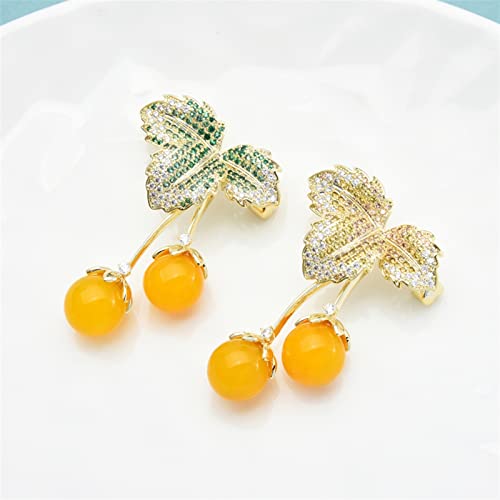 Broches de mode délicates en forme de fruit : l'excellence du détail - 2