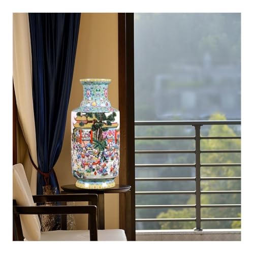 Grand vase en céramique émaillée pour composition florale de salon - 4