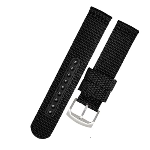 [X] 20MM 21MM 22MM uXbg iC Xgoh V`YɓK ZCR[ɓK SRPC31J1 SSC295J1 EHb`Xgbv n~g LoX U[ EHb`oh(A-black-silver,20mm)