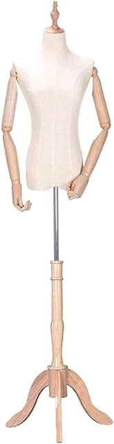 Tailors Dummy Mannequin Display Mannequin Tailors Dummy Body Manikins Female Adjustable Height for Cloth Store Mannequin (S)