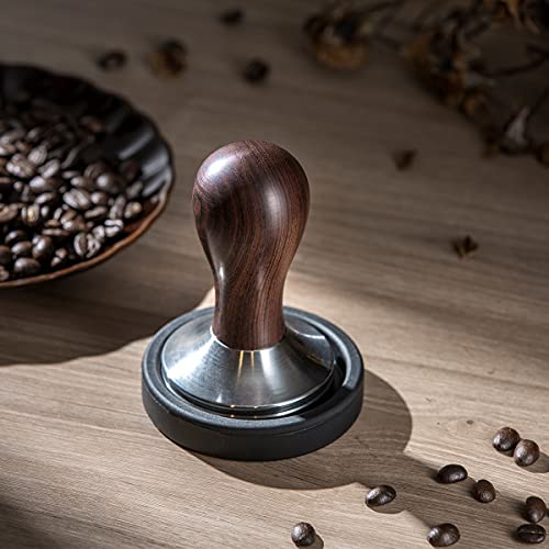 Tamper expresso 58mm résistant en acier inoxydable à base plate