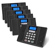 SANZUCO Intercoms Wireless for Home 60D, 2025 Hands Free Intercom Long Range, Clear Sound Wireless Intercom System for House, 18 Channels Two Way Real Time Intercom System for Business Office