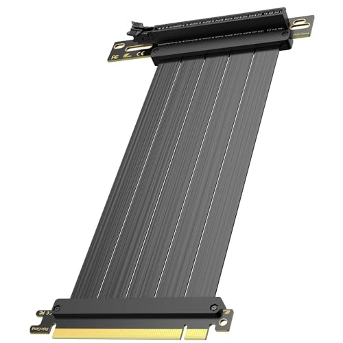 Cable Riser PCI-E 4.0 Flexible para GPU Vertical 15cm miniatura 1