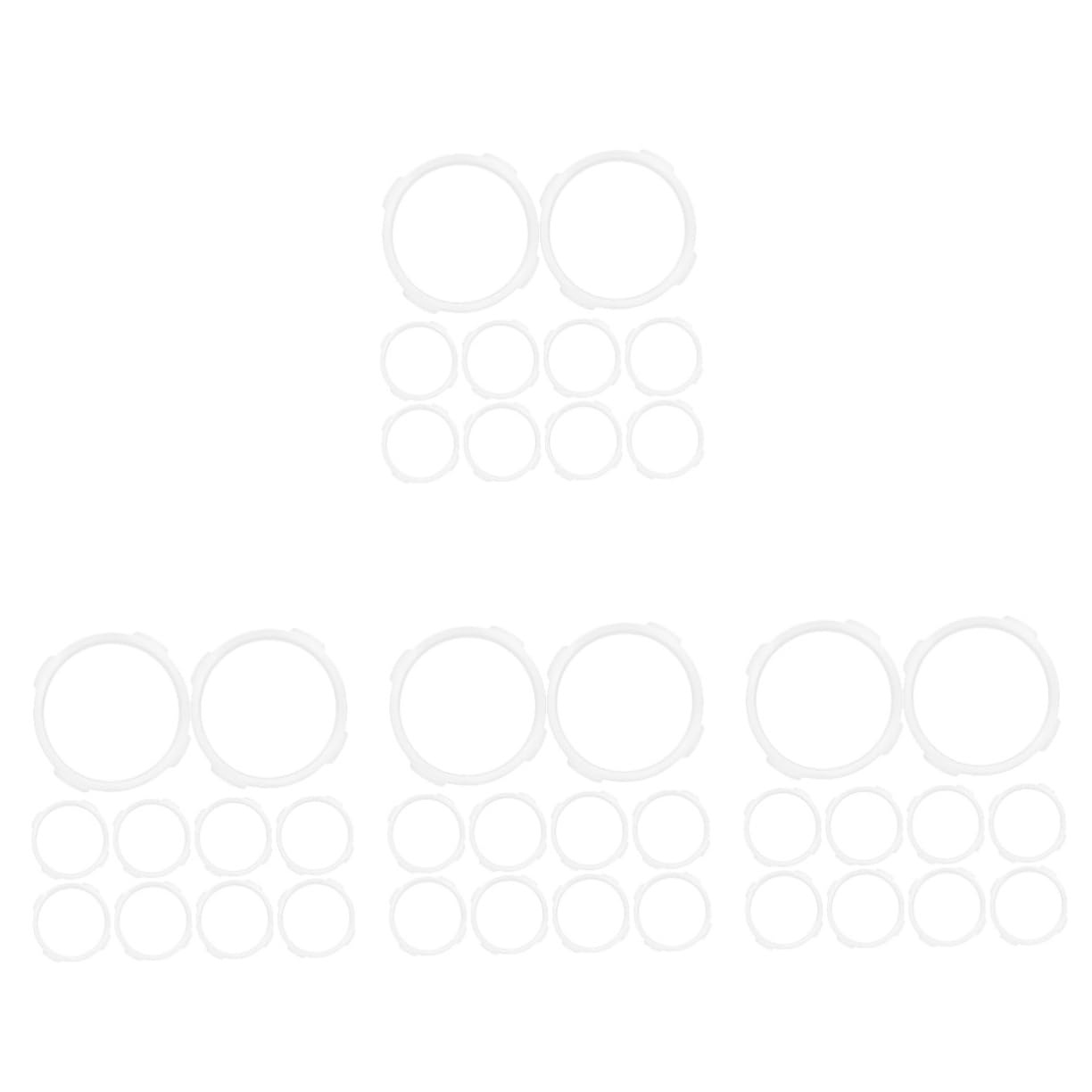 INOOMP 40stücke Hamster Tunnel Ringe Wiederverwendbare Verbindungselemente Für Röhren Flexible Und Sichere Spielzeuge Für Hamster Und Andere Kleintiere