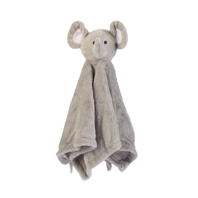 Swan Household Baby Animal Comforter Machine Washable Suitable From Birth (Colour guaranteed, animal subject to change) (Grey)