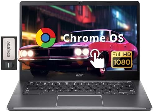 Acer Laptop Chromebook Plus 35.6 cm FHD Touchscreen, Processador Intel Core...