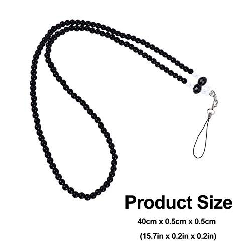 ULTECHNOVO 3 Peças de Contas Talabartes de Pulseira de Telefone de Cristal Talabartes de Pescoço de