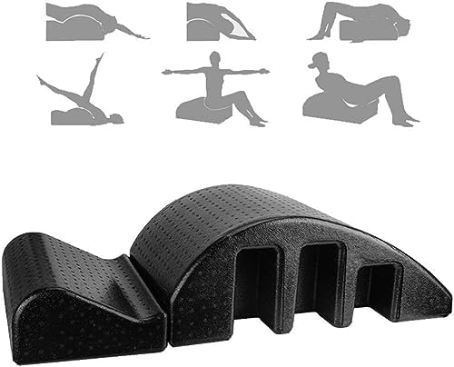 VALKEM Arc Pilates Spine Corrector, Spine Corrector Back Cracking Device, Pilates Yoga Wedge Massage Table for Spine Health, Balance, Adult Humpback Pain Corrector