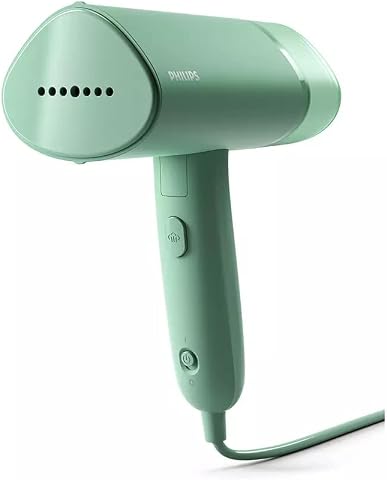 Philips Series 3000 STH3010 Compact Garment Steamer, Foldable Handheld Steam Iron, Travel Handy Garment Steamer
