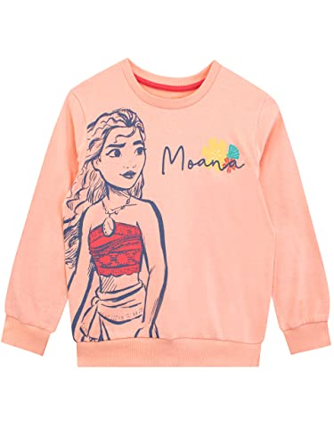 Disney Sudadera para Niñas Moana Naranja 10-11 años