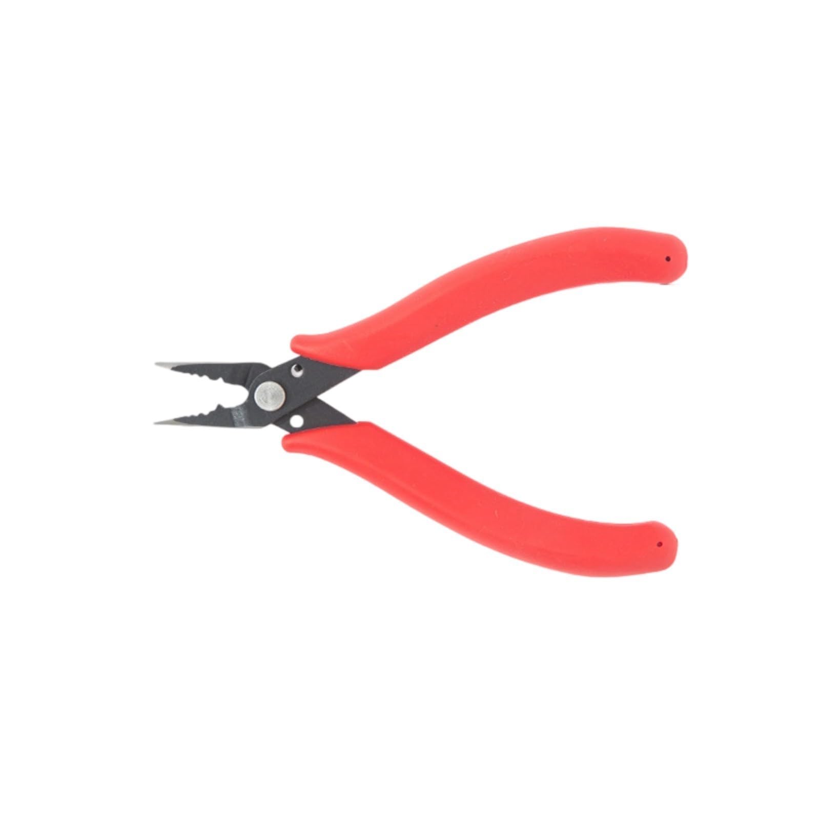 Msioytog Standard Strength Alloy Steel Ergonomic Handle Long Nose Pliers For Electronics Assembly And Model Making Multipurpose Model Building Tool