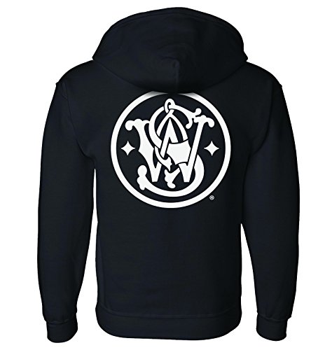 Smith & Wesson Men's Zip-up Logo Hooded Sweatshirt