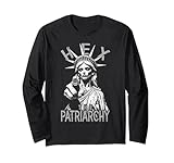 hex il patriarcato zombie liberty femminista halloween gothic maglia a manica