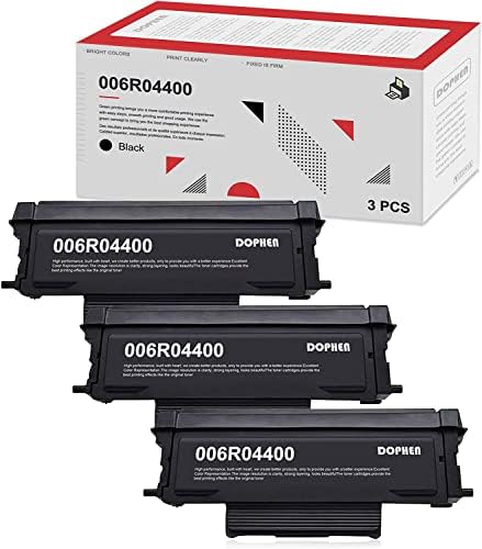 006R04400 Toner Cartridge – DOPHEN 3 Pack B230/B225/B235 Black High Capacity Toner Cartridge Replacement for Xerox B230 B225 B235 Printers
