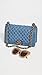Chanel Women's Pre-Loved Blue Denim Boy Medium Bag, Blue, One Size