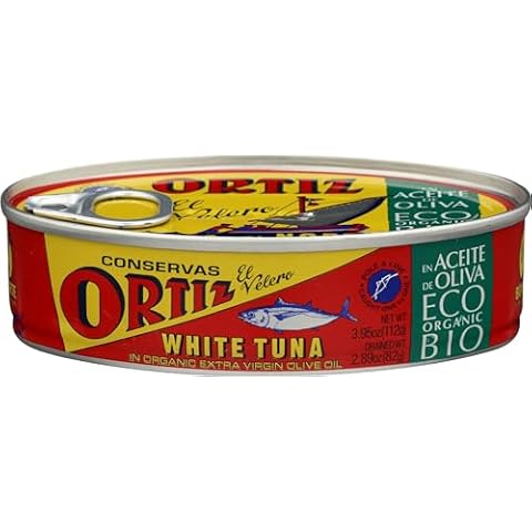 ORTIZ White Tuna in Extra Virgin Olive Oil, 3.95 OZ Cover
