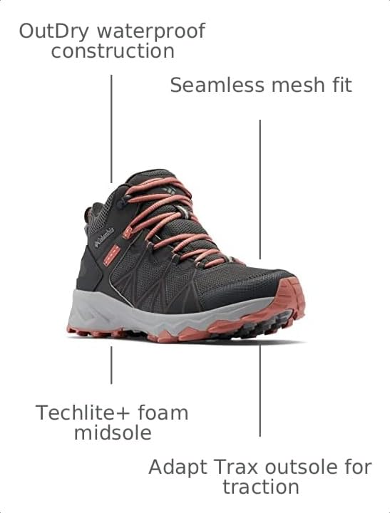 Image of Columbia Men's Peakfreak Ii Mid Outdry Hiking Shoe